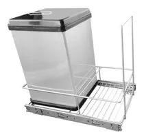Comprar Cesto Tacho Porta Residuos Extraible Acero Inoxidable 2002