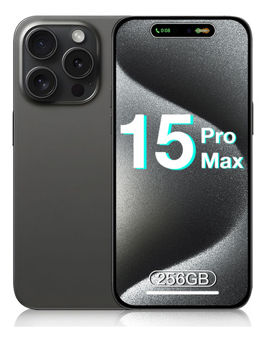 Edición Especial Smartphone 15 Pro Max Global Version Teléfonos Inteligentes De Pantalla Completa De 6,8 Pulgadas 8gb+256gb Dual Sim Otg Chatgpt