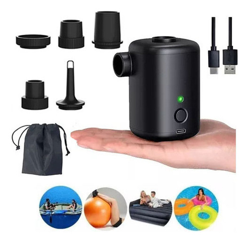 Nuevo Colchón Inflable Portátil Del Compresor De La Mini