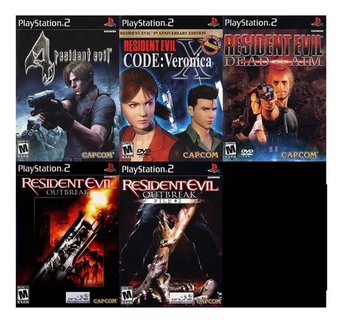 5 Jogos Ps2 Compatível C/ Ps2 A Escolha