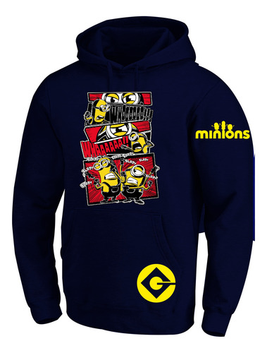 Sudadera Minions Peleando Mi Villano Favorito