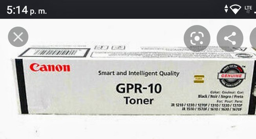 Toner Canon Gpr10 Original 