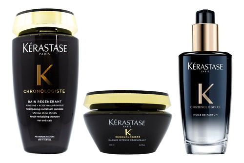 Kerastase Chronologiste Kit Combo Shampoo + Mascara + Aceite