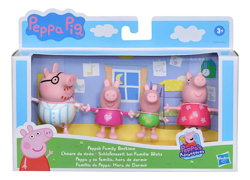 Peppa Pig Y Su Familia 4 Pack