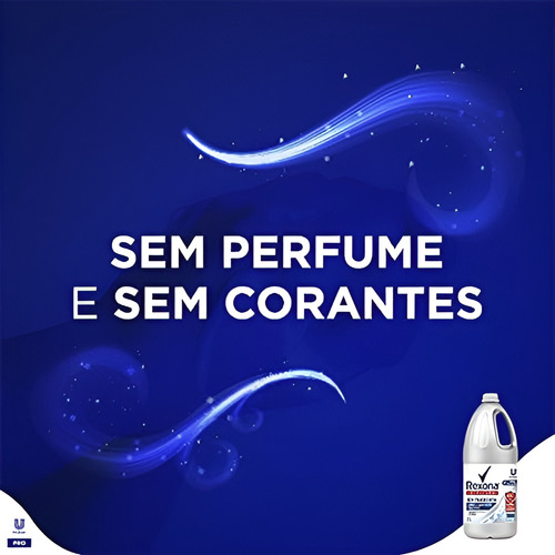Sabonete Líquido Antisséptico Rexona Sem Fragrância 2 Litros
