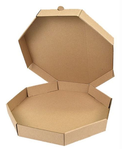 Caja Para Pizza Octogonal 32x32x4 Cm X 100 Unidades