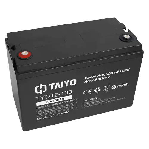 Batería De Ciclo Profundo Agm - Taiyo 12vcc 100ah