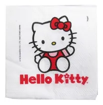 Comprar Pack X 12 Servilletas Hello Kitty Disney Original Cotillón
