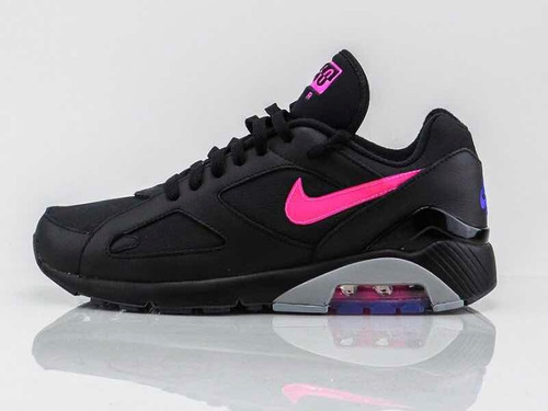 Búsqueda irregular Genuino Zapatilla Nike Air Max 180 Black/pink Us 13 - 31 Cm | Envío gratis