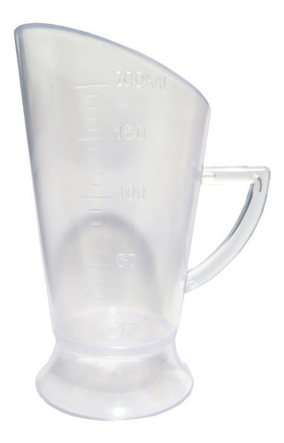 Jarro Vaso Medidor Liquidos 200 Ml Plastico Tintura Oxidante