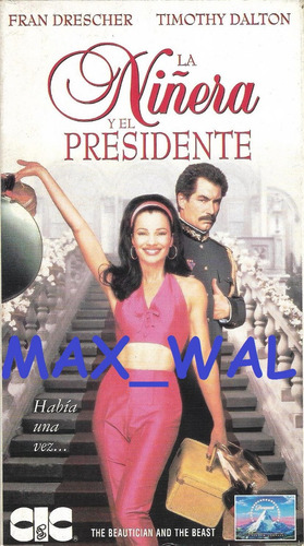 La Niñera Y El Presidente Vhs Fran Drescher