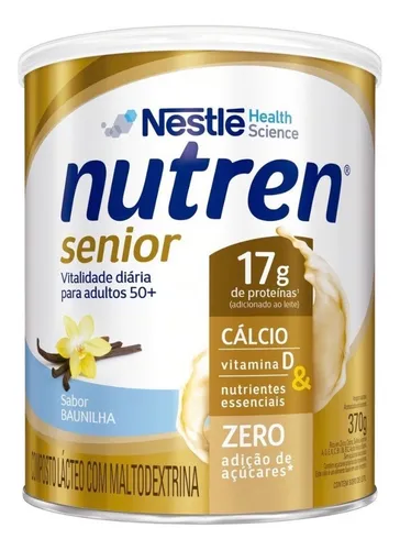 Nutren Sênior Baunilha 20g 370g Nestlé