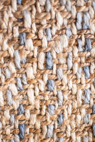 Alfombra De Jute Para Living Heri Hw Nmulti Bk 230x330