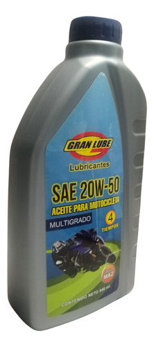 Aceite Moto 4t 20w50 Mineral Api Sl 946 Ml