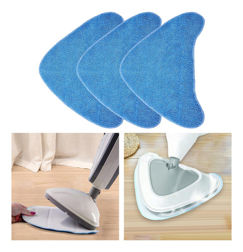 Almohadillas De Limpieza De Microfibra De 3 Piezas De