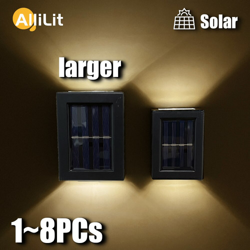 Zlt Lámpara De Pared Solar Más Grande Para Exteriores,