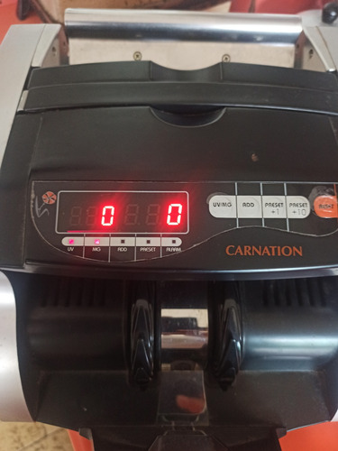 Contador Y Detector De Billetes Marca Carnation (Usado)
