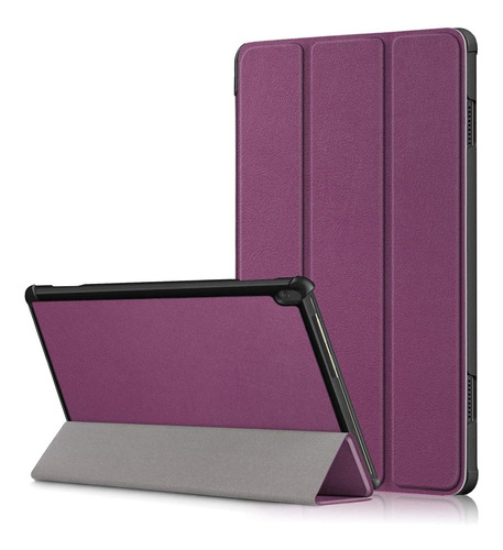 Funda Purpura Para Lenovo Tab M10 Hd Tb-x505f