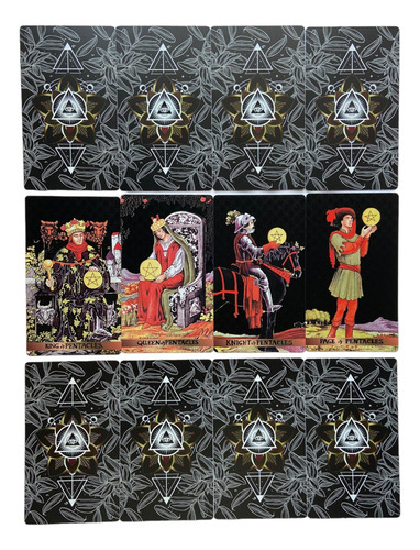 Tarot Deck Rider Waite Mazo Cartas Waterproof Importadas