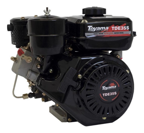 Motor Diesel Toyama 3hp 4t Eixo 3/4 Multiuso Tde35s-g2