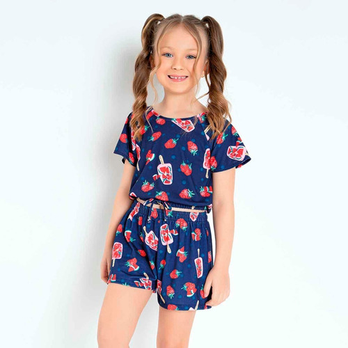 Conjunto Infantil Menina Cropped