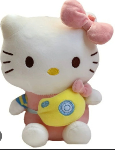 Peluche Hello Kitty Camara 20cm 