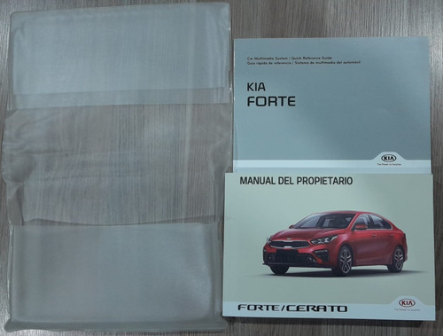 Manuales Con Estuche Kia Forte Cerato 2019-2022 Original 