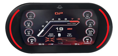 Panel Digital Lcd Dh1 Bmw Mini 2014-2023