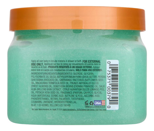 Tree Hut Exfoliante De Karité Y Azúcar Aurora Nights - 18 Oz Pistacho