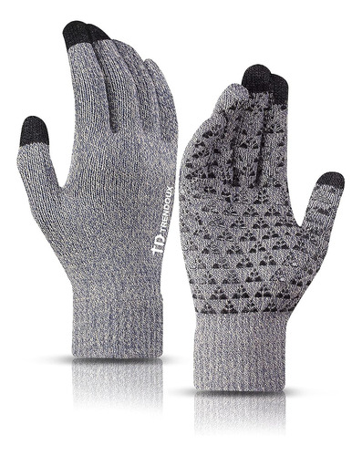 Guantes Trendoux P/ Hombre O Mujer, Talle M, Gris Claro