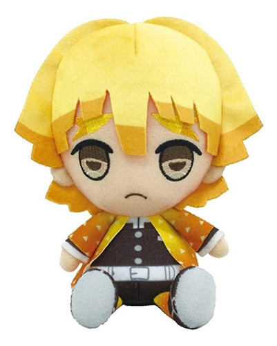 Bandai Demon Slayer Kimetsu No Yaiba Chibi Plush - Agatsuma.