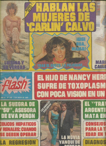 Flash / Nº 448 / 1989 / Nancy Herrera Z18