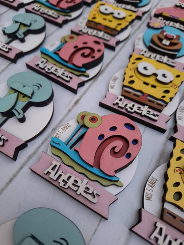 Souvenirs Personalizados Personajes Todas Las Tematicas X40u Bob Esponja