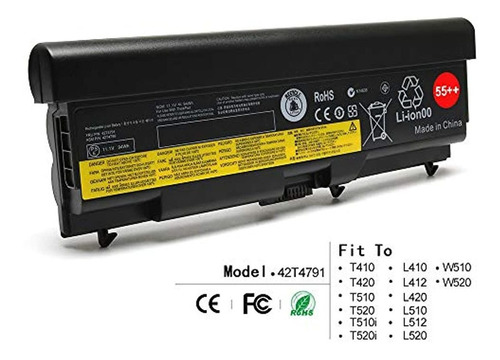 Lqm 11,1 v, 94 wh/8.4ah Nueva Batería Para Portátil Lenovo T