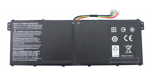 Bateria Ac14b8k 4icp5/57/80 Para Acer Aspire R5-471t R5-571t