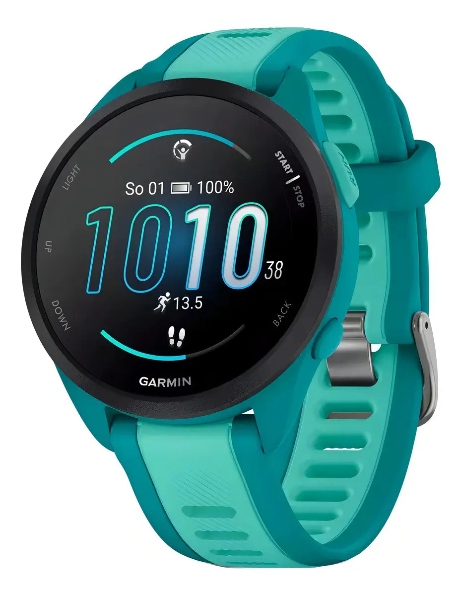Smartwatch Garmin Forerunner 165 Music com GPS e Tela AMOLED de 1.2"