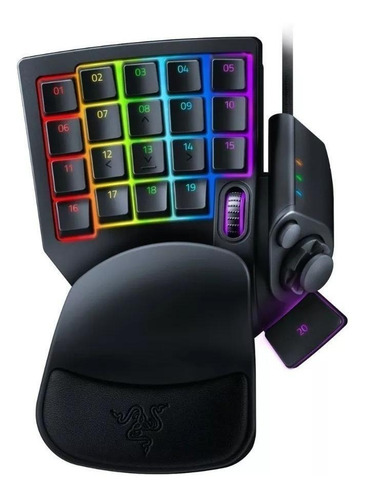 Imagen 1 de 3 de Teclado de Una Mano Gamer Razer Tartarus Pro Color Classic Black con Luz RGB