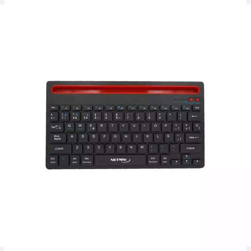 Teclado Portátil Recargable Laptop Tablet Netmak 5.0 Bt