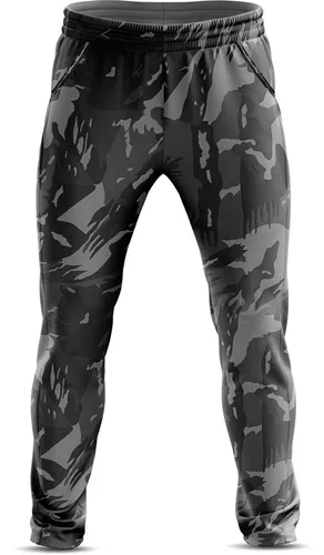 Calça Jogger Camuflada Masculina Feminina Plussize