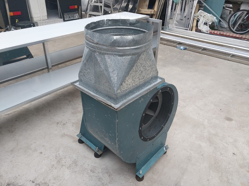 Exaustor Centrífugo Com Motor W22 3hp P/ Cozinha Industrial (Usado)