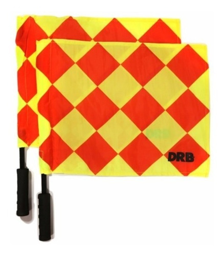 Bandera De Arbitro Drb Futbol Set X2 Lineman Juez