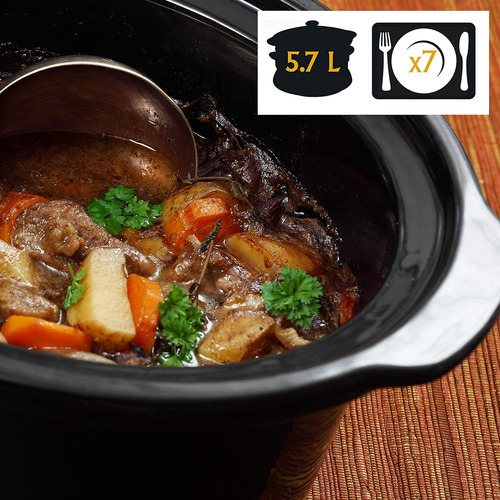 Olla De Cocción Lenta Crock-pot Sccpvl600-s Inoxidable