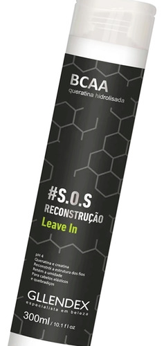 Gllendex Bcaa Reconstruccion Leave In Crema De Peinado 300ml