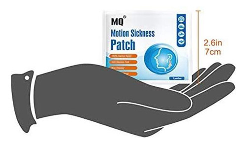 Mq Motion Sickness Patch, 30 Unidades/caja