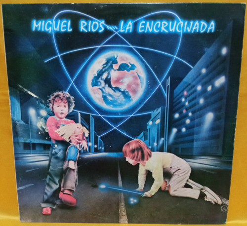 O Miguel Ríos Lp La Encrucijada 1985 Excelente Ricewithduck