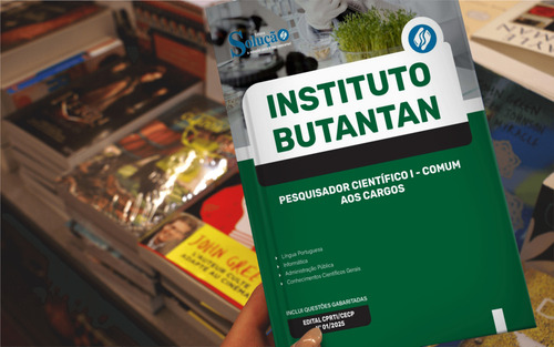 Apostila Instituto Butantan - Pesquisador Científico 1