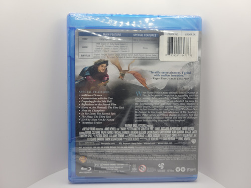Harry Potter Y El Caliz De Fuego Blu Ray