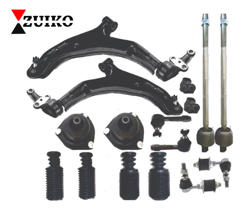 Kit Horquillas Bieletas Bases Cubrepolvo Renault Scala 10-13