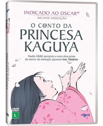 Dvd O Conto Da Princesa Kaguya - Studio Ghibli - Original