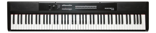 Piano Digital Kurzweil Ka50 88 Teclas Semipesadas Usb Midi Color Negro